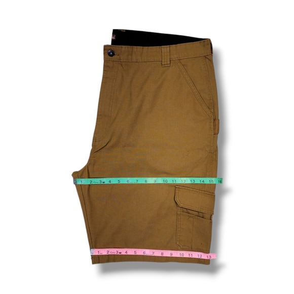 Dickies Ripstop Ultimate Cargo Brown Shorts Multi Use Pockets Men's 44 - Picture 6 of 16